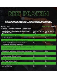 NXT Nutrition Beef Protein Isolate - Kiwi Lime - (1.8kg)  - Image 2