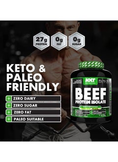 NXT Nutrition Beef Protein Isolate - Kiwi Lime - (1.8kg)  - Image 4