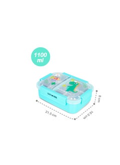 Eazy Kids Eazy Kids Lunch Box - Dinosaur Green  - Image 5