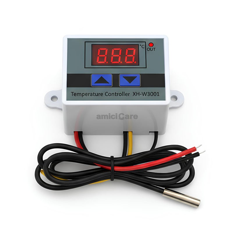 amiciSmart -50 to +110℃ Intelligent Digital Thermostat AC 220V 1500W Temperature Controller Switch with 1 Year Warranty - Image 2