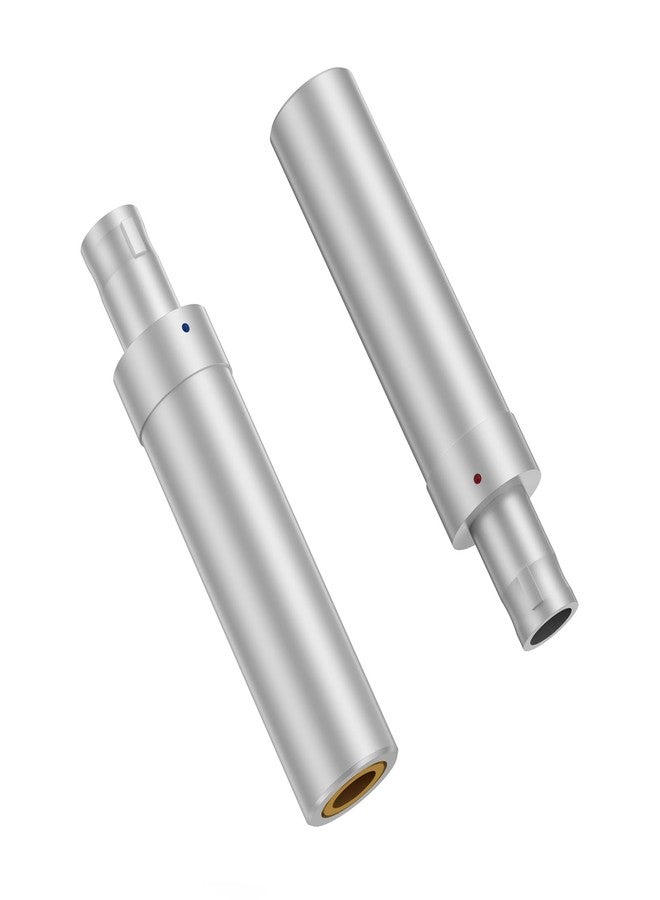 okcsc HD800 Male to 3.5mm Headphone Adapter for SENNHEISER HD800 HD800S HD820 Dharma D1000 HD600 HD650 HD660S Durable High Purity Exquisite Craft High End Audio Conversion 3.5MM Female 1 Pair Silver - Image 1
