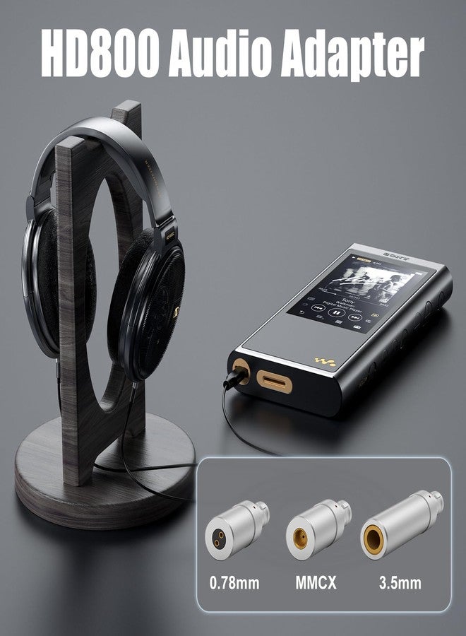 okcsc HD800 Male to 3.5mm Headphone Adapter for SENNHEISER HD800 HD800S HD820 Dharma D1000 HD600 HD650 HD660S Durable High Purity Exquisite Craft High End Audio Conversion 3.5MM Female 1 Pair Silver - Image 4