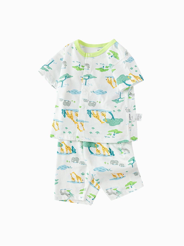 Balabala Unisex Bodysuit With Printed Pattern - Image 1