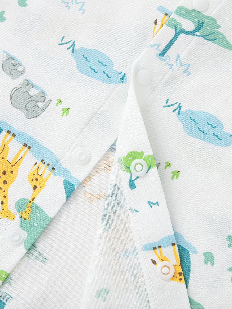 Balabala Unisex Bodysuit With Printed Pattern - Image 4