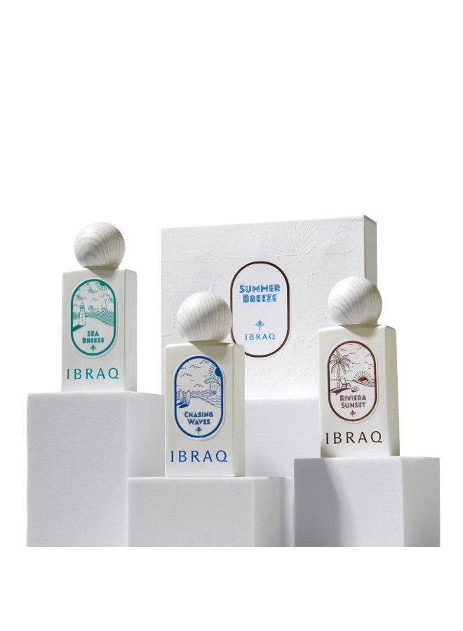 IBRAQ SUMMER BREEZE MINI COLLECTION EDP 3 x 10ml - Image 2