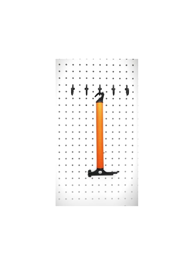 PROMASS promass Pegboard Hooks Kit - 100PK Black J Hook Assortment, Easy Install, Protects Pegboards, Smooth System, Rounded Safety Tips  - Image 2