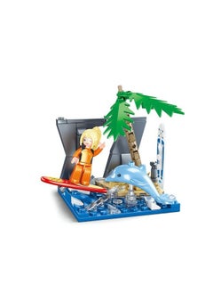 Sluban Season Summer Building Set From Mini Handcraft Series 101 Piece - For Age 6+ Years Old  - Image 2