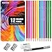 ROCOD 12Color Colored Pencils Professional Coloring Pencils for Adults Art Color Drawing - Image 3