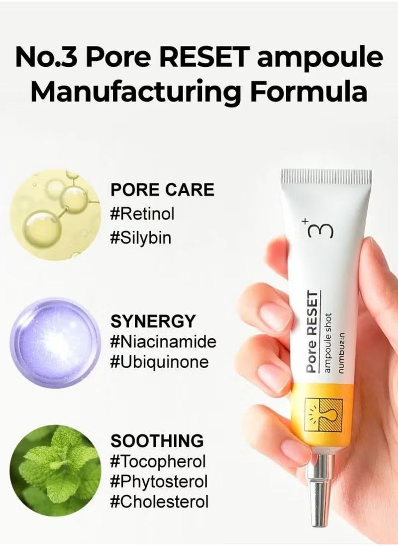 numbuzin - No.3 pore reset ampoule 25ml - Image 1