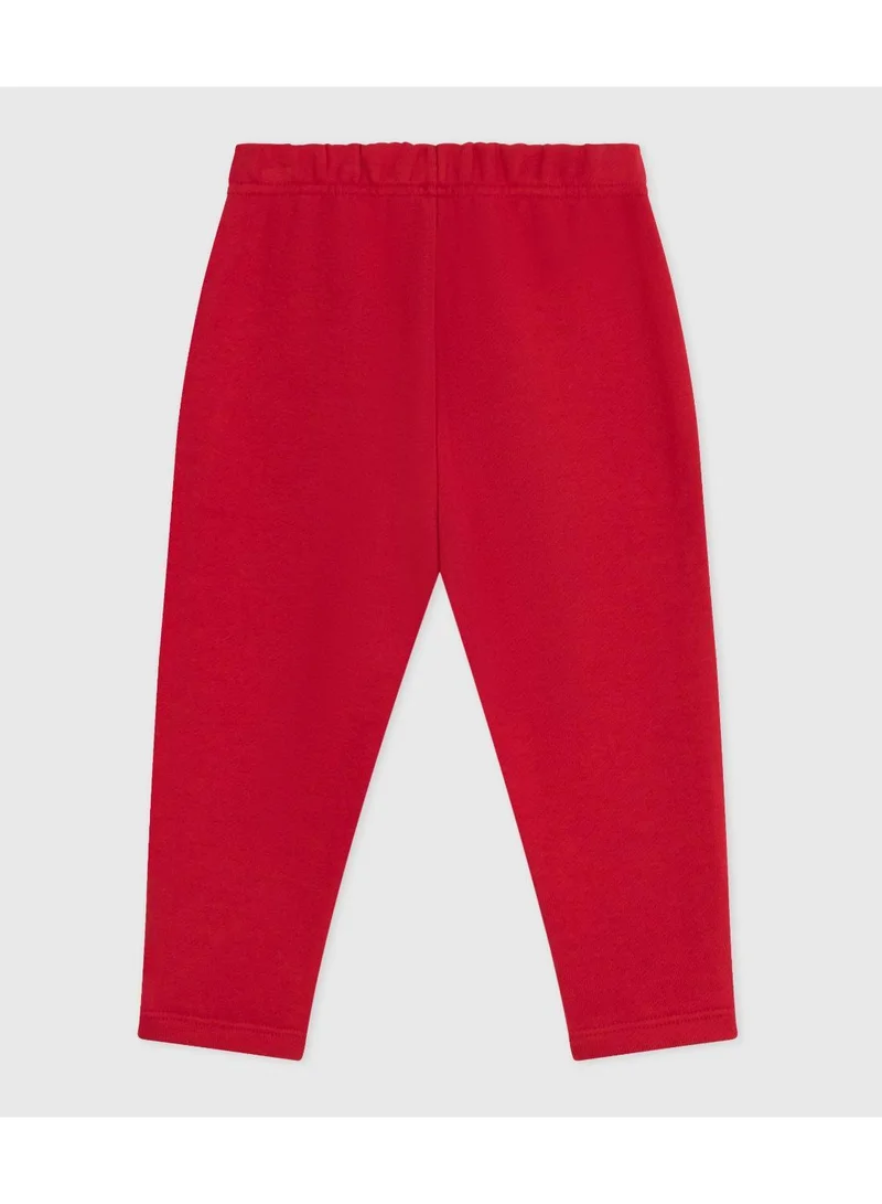Petit Bateau Babies' plain cotton trousers
