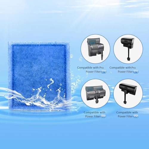 pewyoke Aquarium Filter Cartridge 16 Pack Rite-Size C Filter Replacement Cartridges Compatible with PRO Power Filters 275/375 /Power Filters 200/350 - Image 2