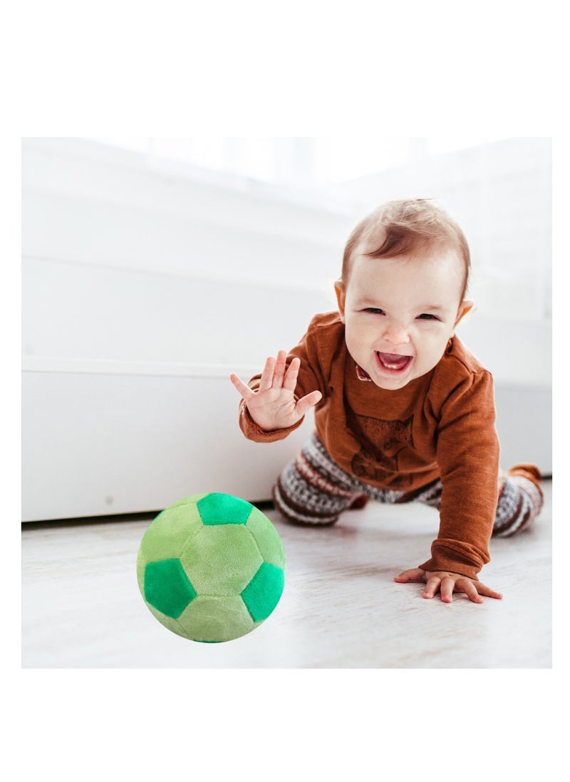 ALLKING Baby soft toys ball, Soft Soccer Ball, Durable Football Fluffy Toy, Soccer ball Gift for Kids Boy Bab (14cm)  - Image 3