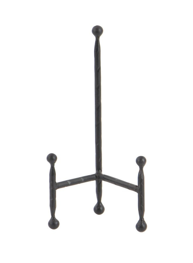 ديكو 79 حامل عرض معدني من ديكو 79، حامل سطح طاولة مع تفاصيل كروية، مجموعة من 3 حاملات عرض، 12 بوصة، 10 بوصات، ارتفاع 8 بوصات، لون أسود - Image 4