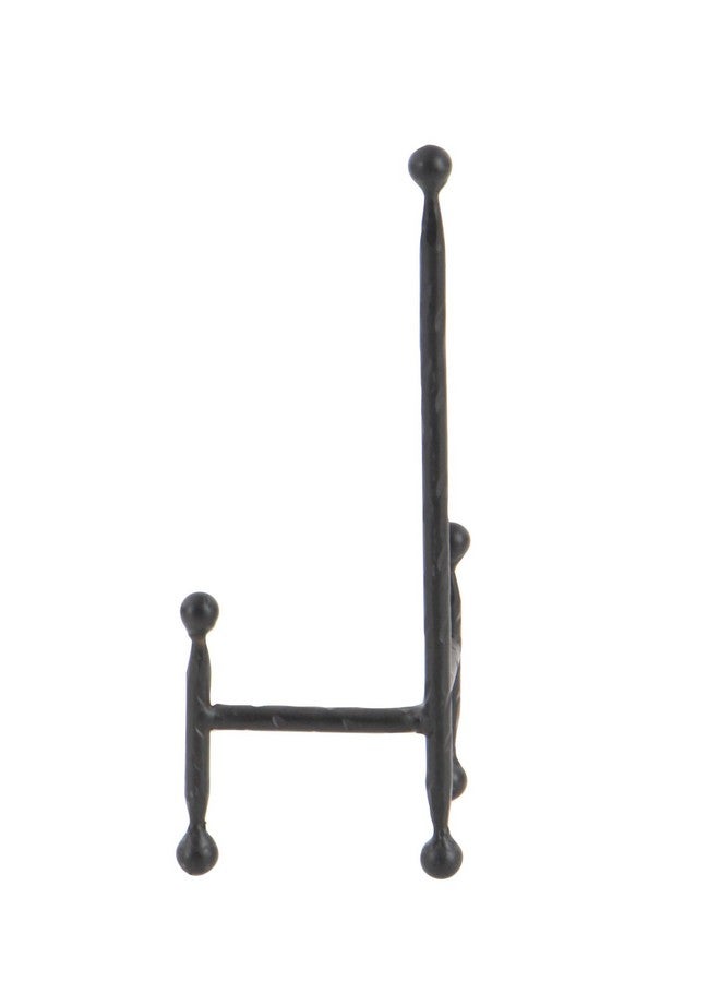 ديكو 79 حامل عرض معدني من ديكو 79، حامل سطح طاولة مع تفاصيل كروية، مجموعة من 3 حاملات عرض، 12 بوصة، 10 بوصات، ارتفاع 8 بوصات، لون أسود - Image 3