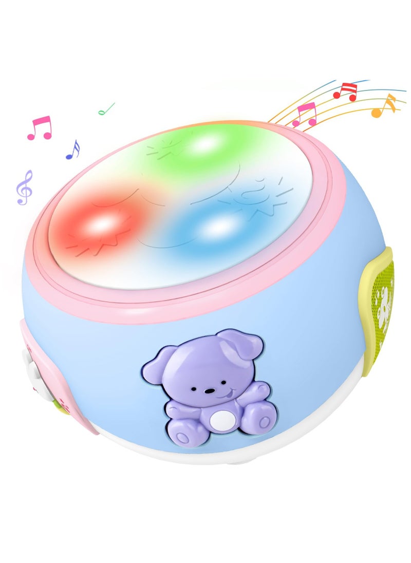 Excefore Toys for 1 Year Old Boy Girl Gift, Baby Drum Crawling, Light - Musical Toy for Toddlers 1-3 Learning Toys Tummy Time Toys for 12 months + First Birthday Gifts for 1+Year Old Kids  - Image 1