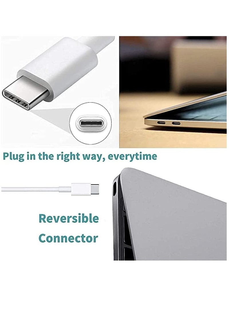 Ntech 96W Type C Charger compatible with Macbook Pro Charger USB C 16 15 inch 2016 2017 2018 2019,Replacement Charger for 13/15/16 inch With USB C Cable 6.6 foot - Image 5