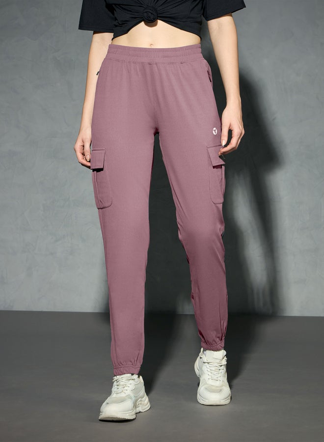 تكنوسبورت بنطلون رياضي تكنوسبورت بطبعة شعار مطاطي بأربعة اتجاهات - Image 4