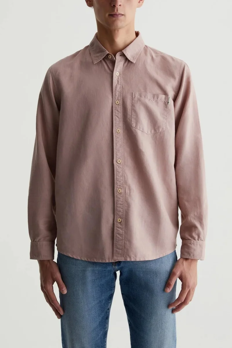 Ag Jeans Premium Regular-Fit Long-Sleeve Shirt