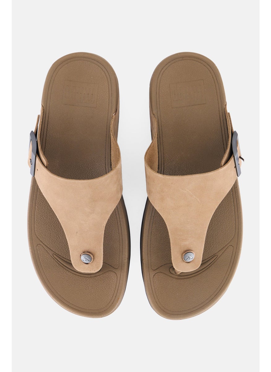 FitFlop Men Trakk II Adjustable Buckle Closure Sandal, Minky Grey  - Image 3