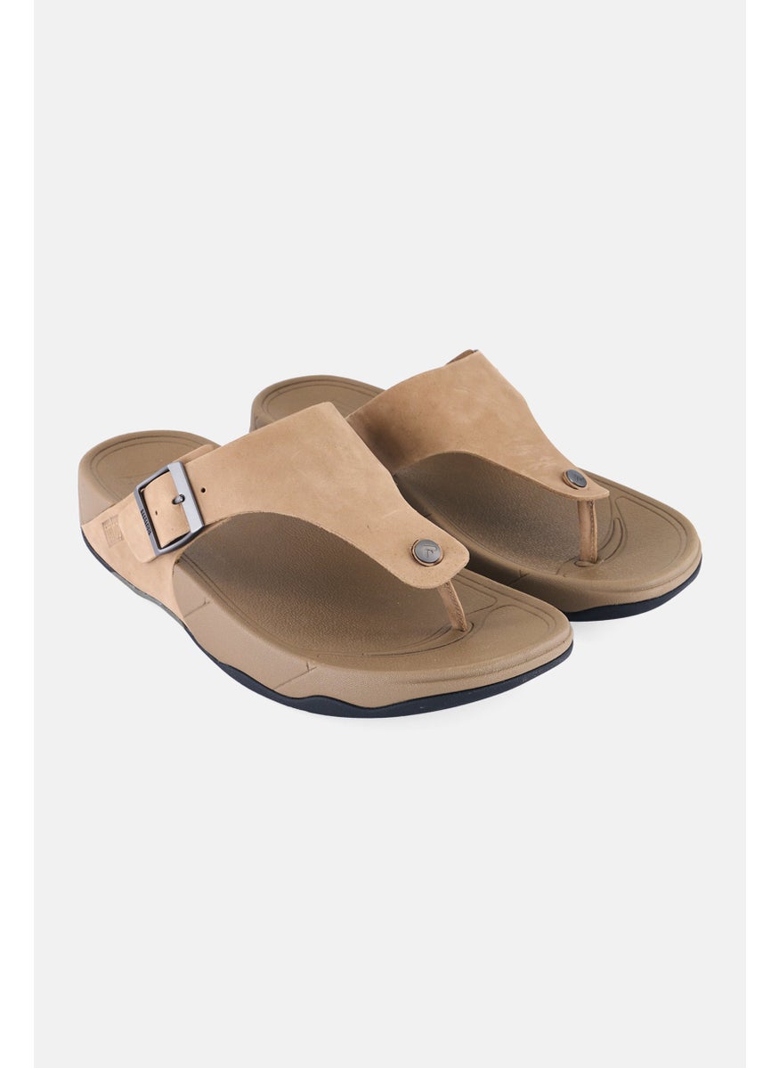 FitFlop Men Trakk II Adjustable Buckle Closure Sandal, Minky Grey  - Image 1