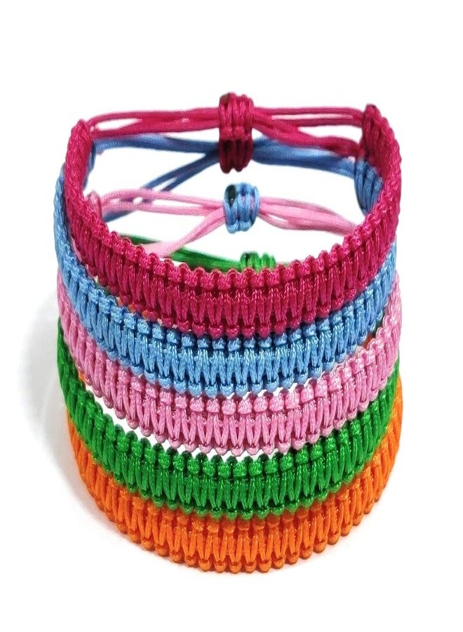 Jewel string Orenge cord bracelet adjustable band for girls boys men women(unisex) (Orange) - Image 5
