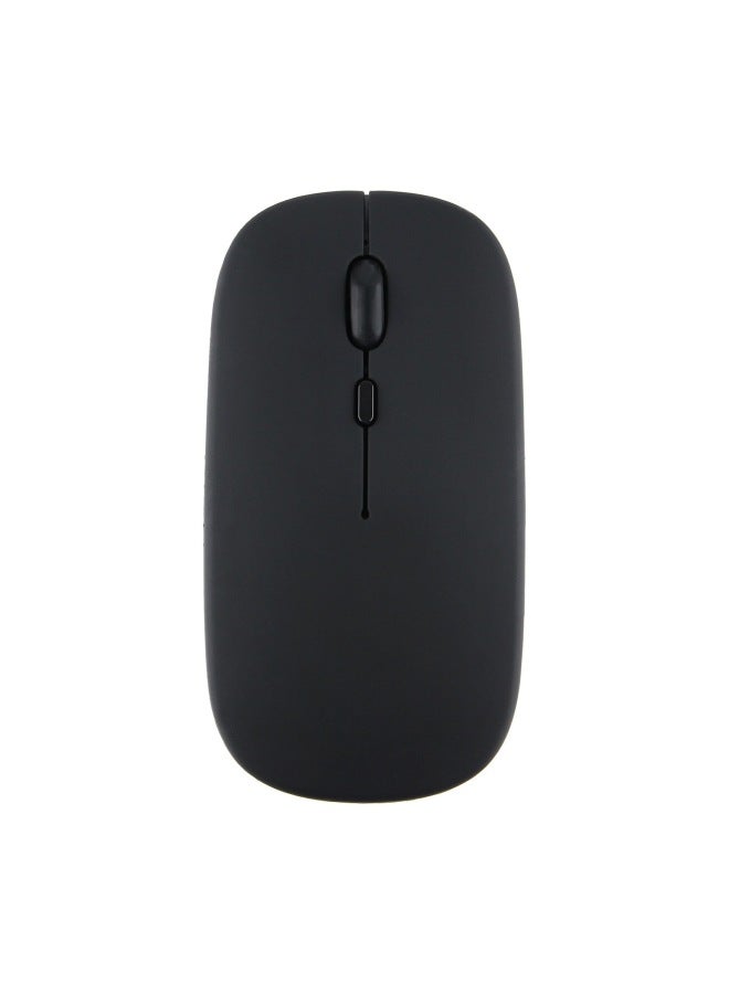 Direct Supply Applicable Mobile Phone Computer 2.4g Wireless Bluetooth Mouse Dual-mode Three-mode 5.2 Mute Silent Mouse-Color:189D Dual Mode Enhanced Black - Image 1
