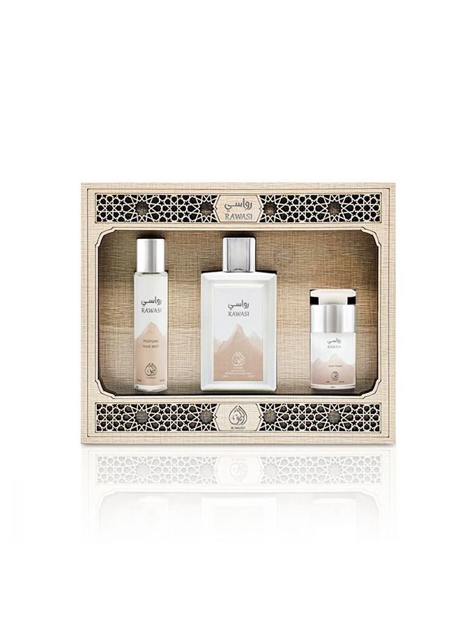 ALWALEEF Rawasi White Set  From Alwaleef - Image 1