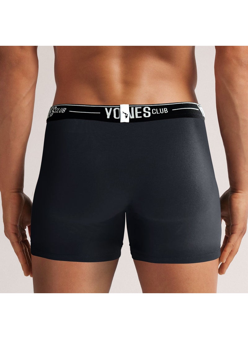Yohannes Club - , men, Special Compartment Cotton Boxer, single, Smoke - Image 1