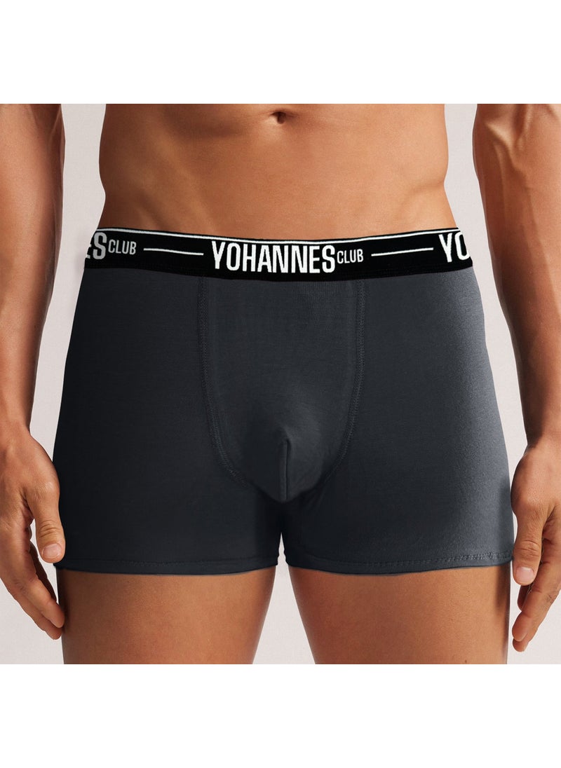 Yohannes Club - , men, Special Compartment Cotton Boxer, single, Smoke - Image 1