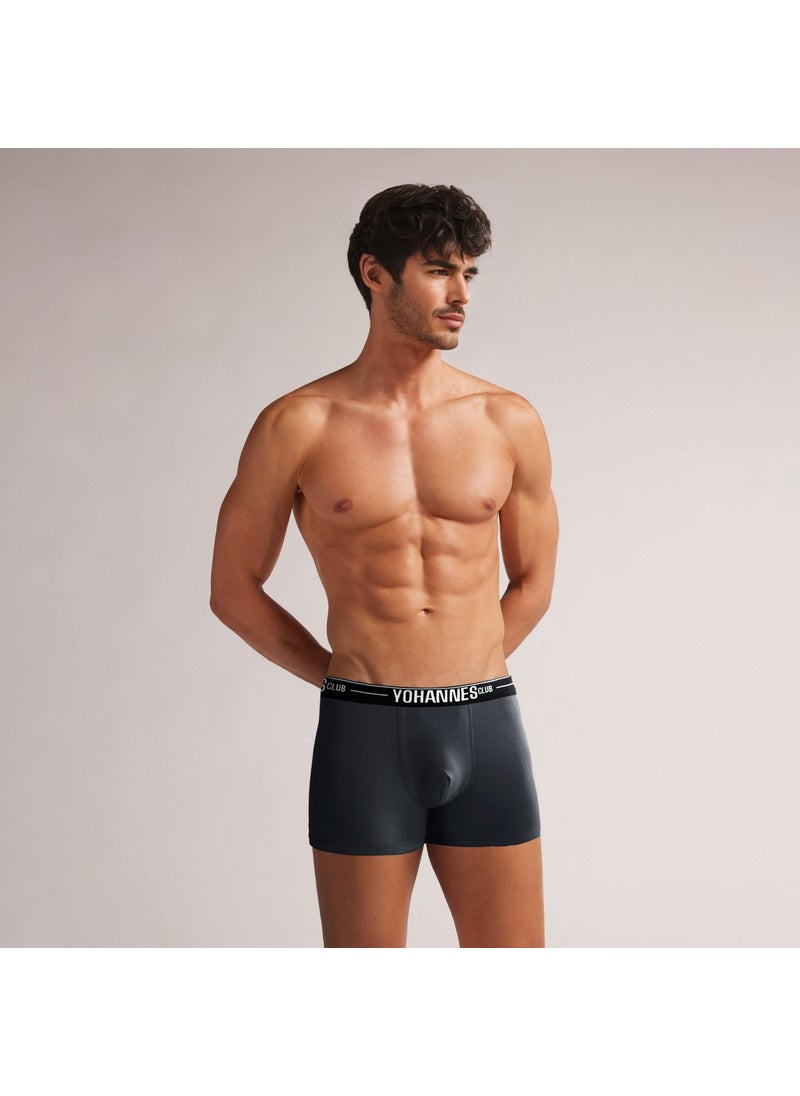 Yohannes Club - , men, Special Compartment Cotton Boxer, single, Smoke - Image 1