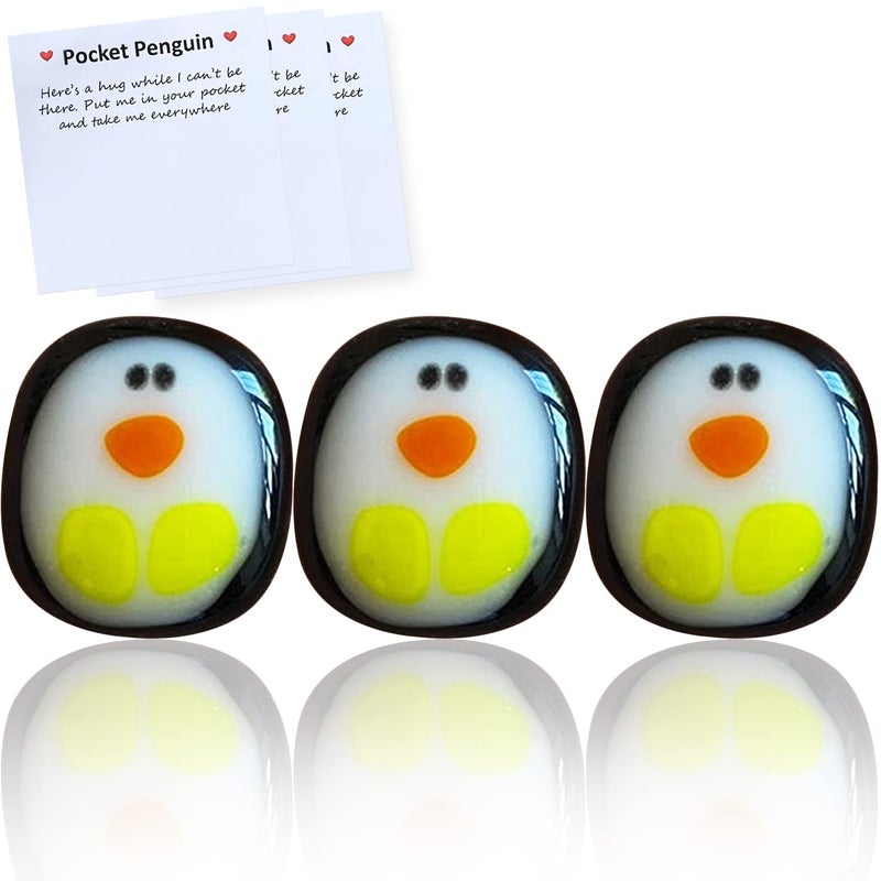 Qitiieli A Little Pocket Penguin Hug Mini Cute Animal Decoration Pocket Hug Penguin Stress Relief Toy Special Encourage Birthday Party Decoration Kids Penguin Graduation Gift for Boys and Girls - Image 2