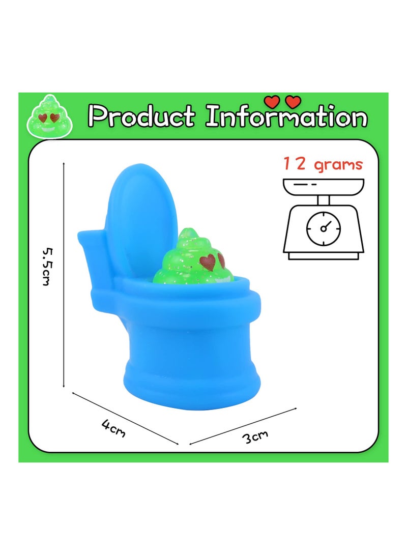 SYOSI 6PCS Mochi Squishy Toys, Squeeze Toy Pack Funny Fidget Toy Novelty Gift Set - Image 5