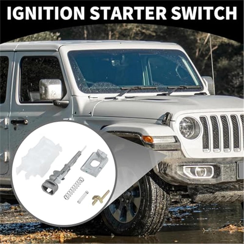 DEMULAX Ignition Starter Switch for Jeep Cherokee 1997-2001 - Image 3