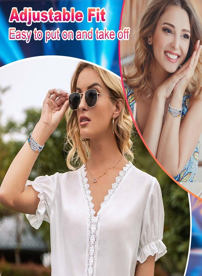 KINFERTE for B Merch Gifts Inspired Bracelets Concert Outfit Album vinyl Poster Shirt 5 Sets Stackable Stretch Friendship Bracelets Merchandise Jewelry Birthday Gifts for Fans Women - Image 5