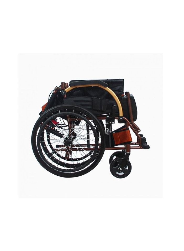 KYN Gold Aluminum Wheelchair 45 cm - Image 4