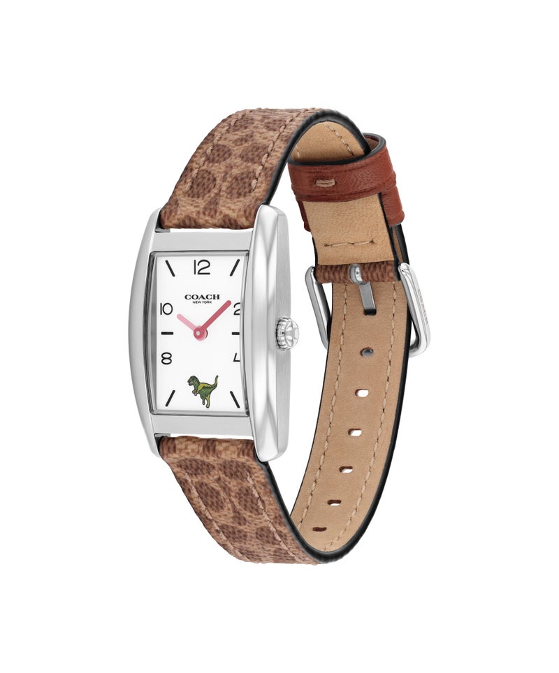 COACH Rectangle Analog Women'S Stainless Steel Case  Watch - Image 4