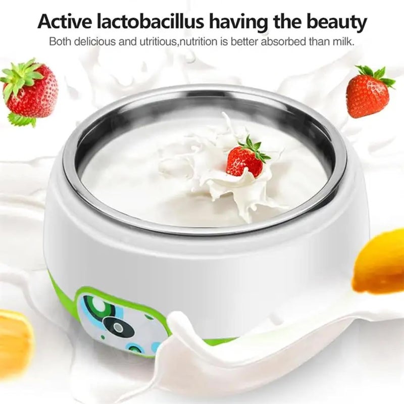 CAZINA CAZINA Electric Yogurt Maker1L Automatic Yogurt Maker Machine in Home Kitchen Stainless Steel Yogurt Maker with Temperature Control Homemade Fresh Yogurt Dahi Maker with Auto SwitchOff  - Image 5
