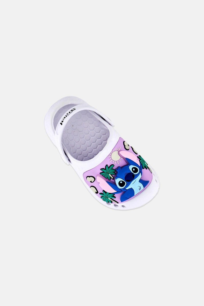 Disney Kids Boy Stitch Slip on Clogs, Multicolor - Image 4