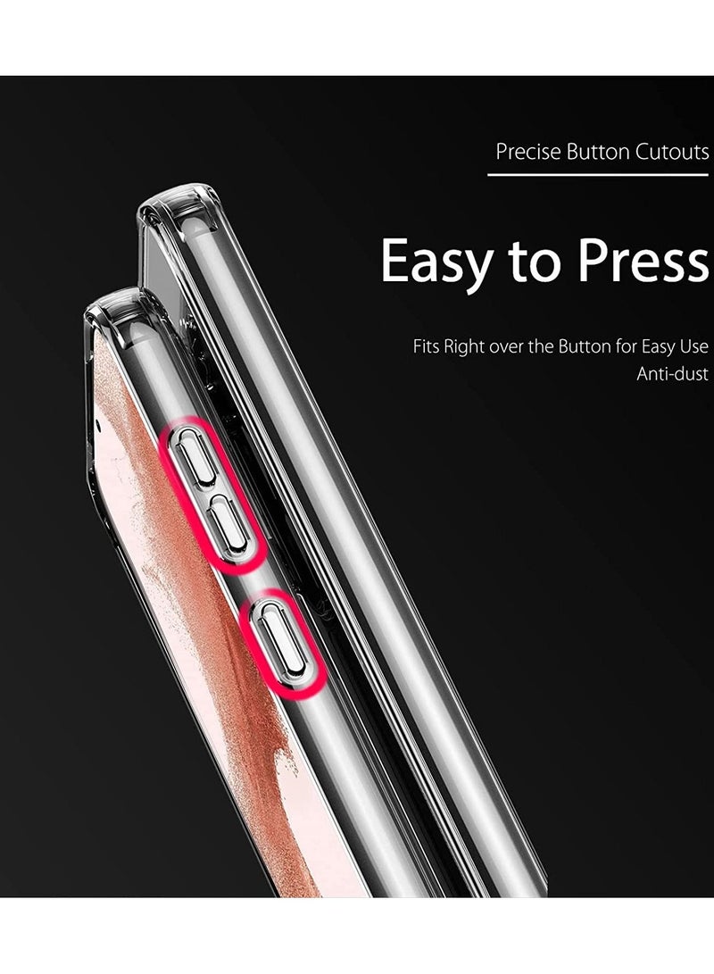 Nillkin Crystal Clear Case Compatible with Samsung Galaxy S23 5G, [Anti-Yellowing] [Military Grade Shockproof] Soft Slim Fit Transparent Tpu Back, Protective Silicone Cover - Image 2