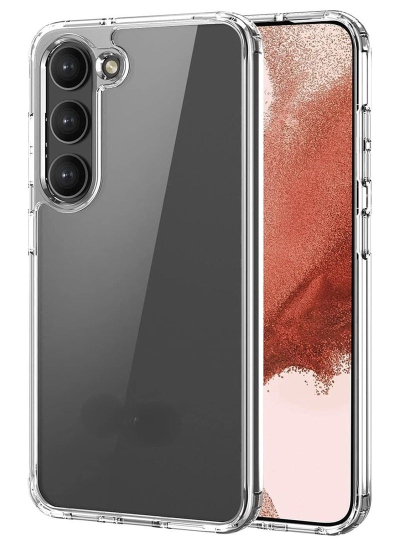 Nillkin Crystal Clear Case Compatible with Samsung Galaxy S23 5G, [Anti-Yellowing] [Military Grade Shockproof] Soft Slim Fit Transparent Tpu Back, Protective Silicone Cover - Image 1