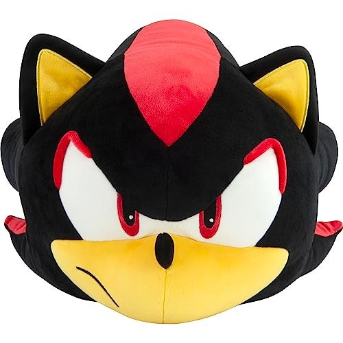 Club Mocchi Mocchi Club MocchiMocchi Sonic the Hedgehog Plush Shadow the Hedgehog Plushie Squishy Collectible Toys Stuffed Animals and Gifts Cute Plushies and Room Decor 15 Inch - Image 1