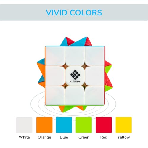 Cubelelo Drift 3x3 Stickerless & Mirror Cube (Silver) Gift Box Combo Set | Ideal Gift for Puzzle Lovers | Toys for Kids 6-10 Year Old and Adults | 3x3x3 High Speed 3 3 & Shape Shifter - Image 4