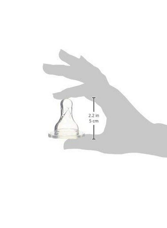 Dr. Brown's حلمة ضيقة من المستوى 1 من دكتور براون - مجموعة من قطعتين (من عمر 0 أشهر فما فوق)  - Image 3