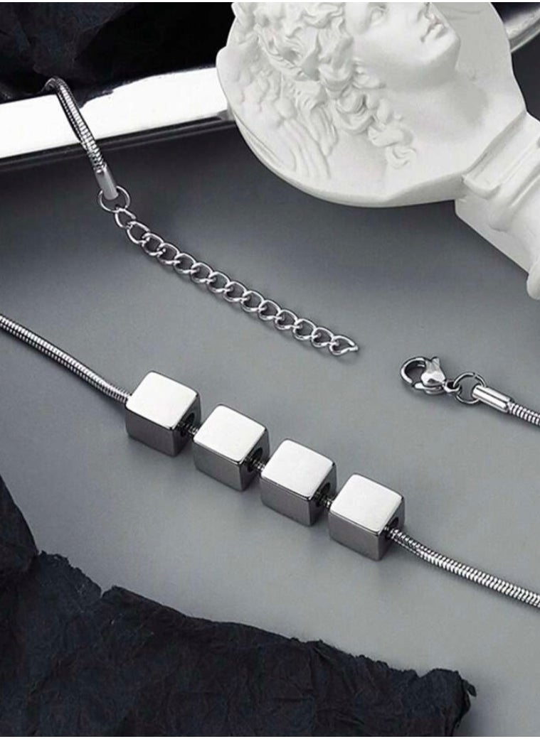 JewelryLand Elegant Stainless Steel Necklace For Men  - Image 2