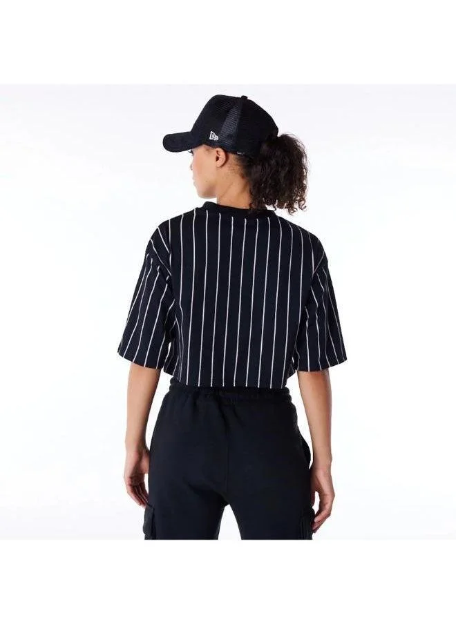 NEW ERA Pinstripe Logo T-Shirt