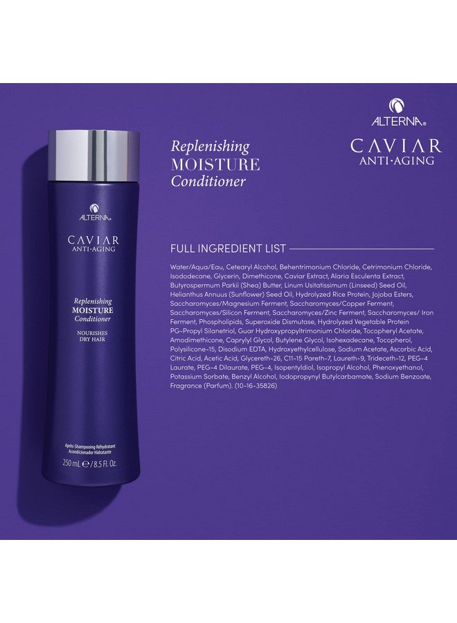 ALTERNA Caviar Antiaging Replenishing Moisture Conditioner Mini, 1.35 Ounce Travel Size - Image 4