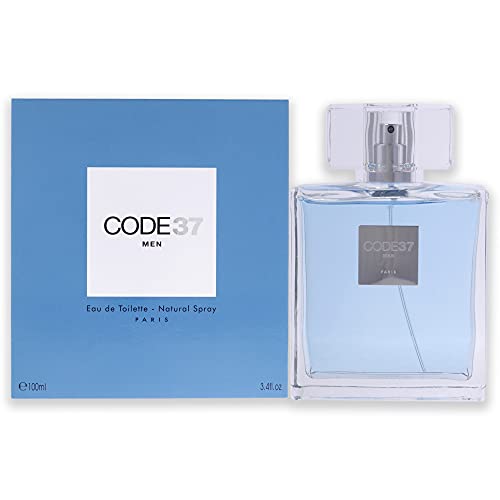 Karen Low Code 37 Eau De Toilette Spray for Men, Citrus-Aromatic-Woody Fragnance 3.4 Fl Oz (Pack of 1) - Image 1