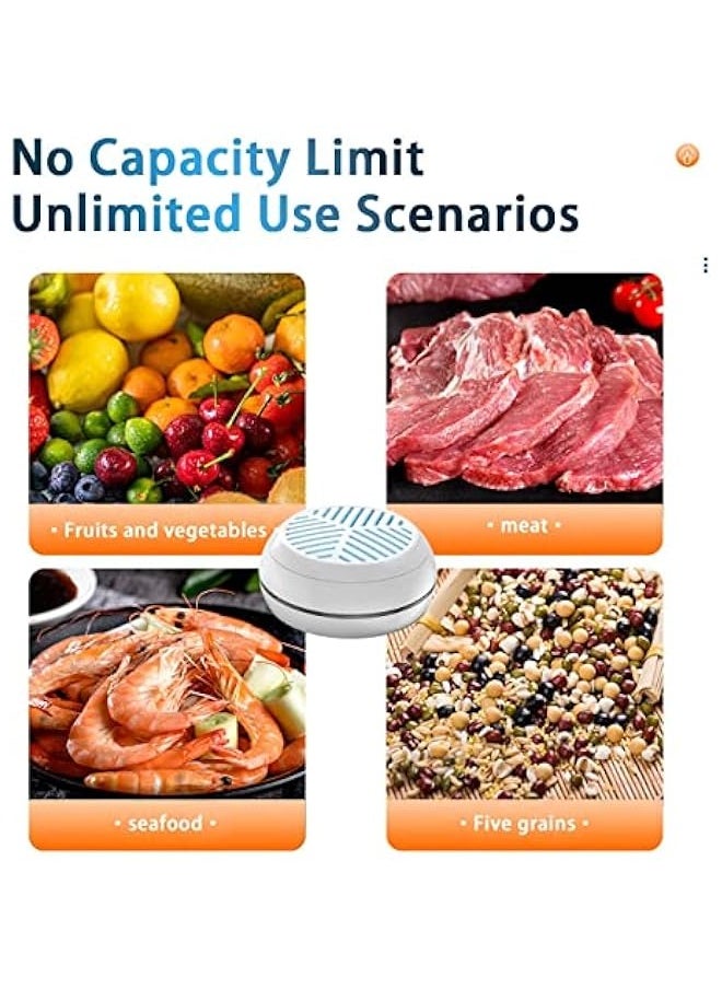 Automatic Fruit and Vegetable Washer - Sterilizes and Removes Pesticide Residues - Ideal for Cleaning Fruits, Vegetables, Grains, Meat, and Tableware