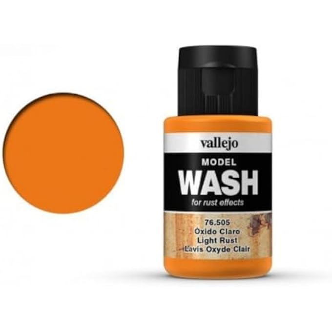 Vallejo 76.505 MODEL WASH PAINT 35 ML, LIGHT RUST - Image 4