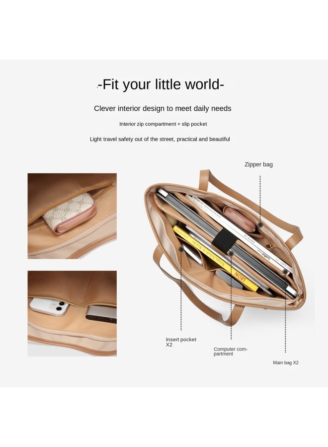 Golf Gift For Girlfriend】women's Versatile Large Capacity Commuter Tote Bag, Shoulder Bag, Mom Bag - Image 5